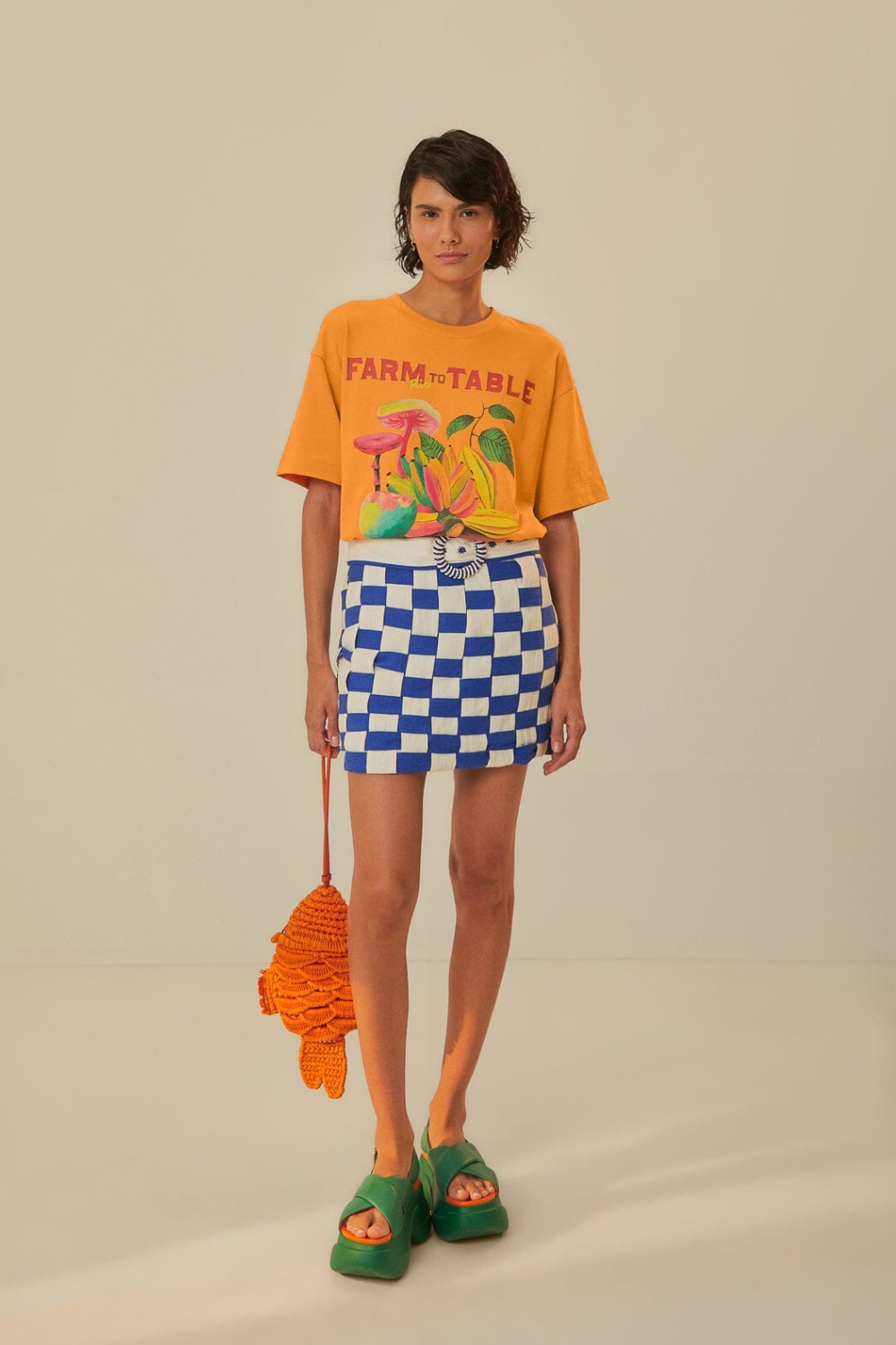 Orange Farm Rio To Table Organic Cotton T-Shirt