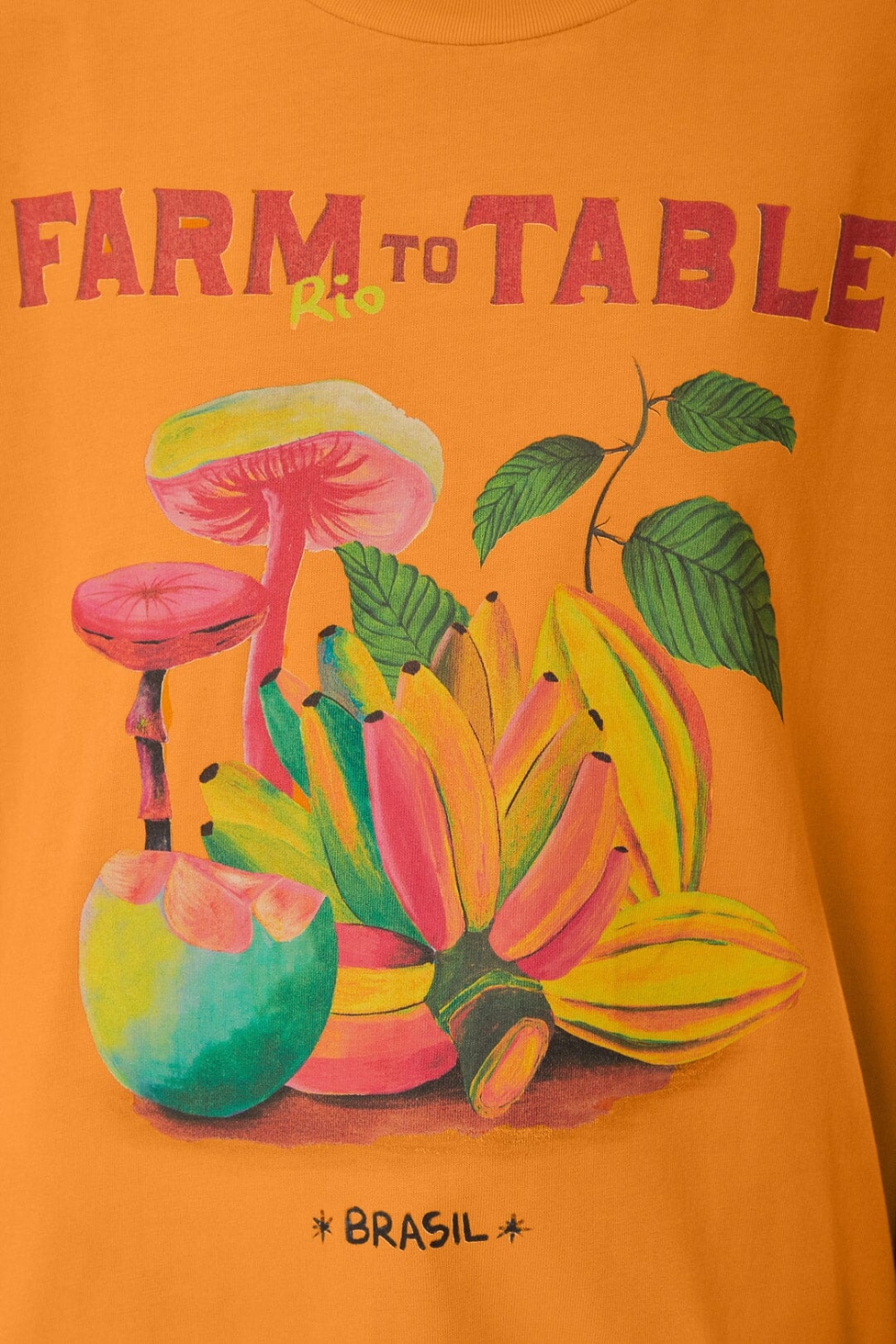Orange Farm Rio To Table Organic Cotton T-Shirt - Image 5