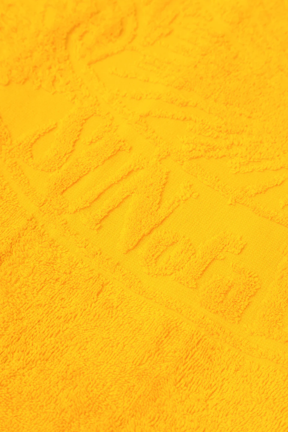 SUPER YELLOW MONOCHROME BEACH TOWEL - Image 4