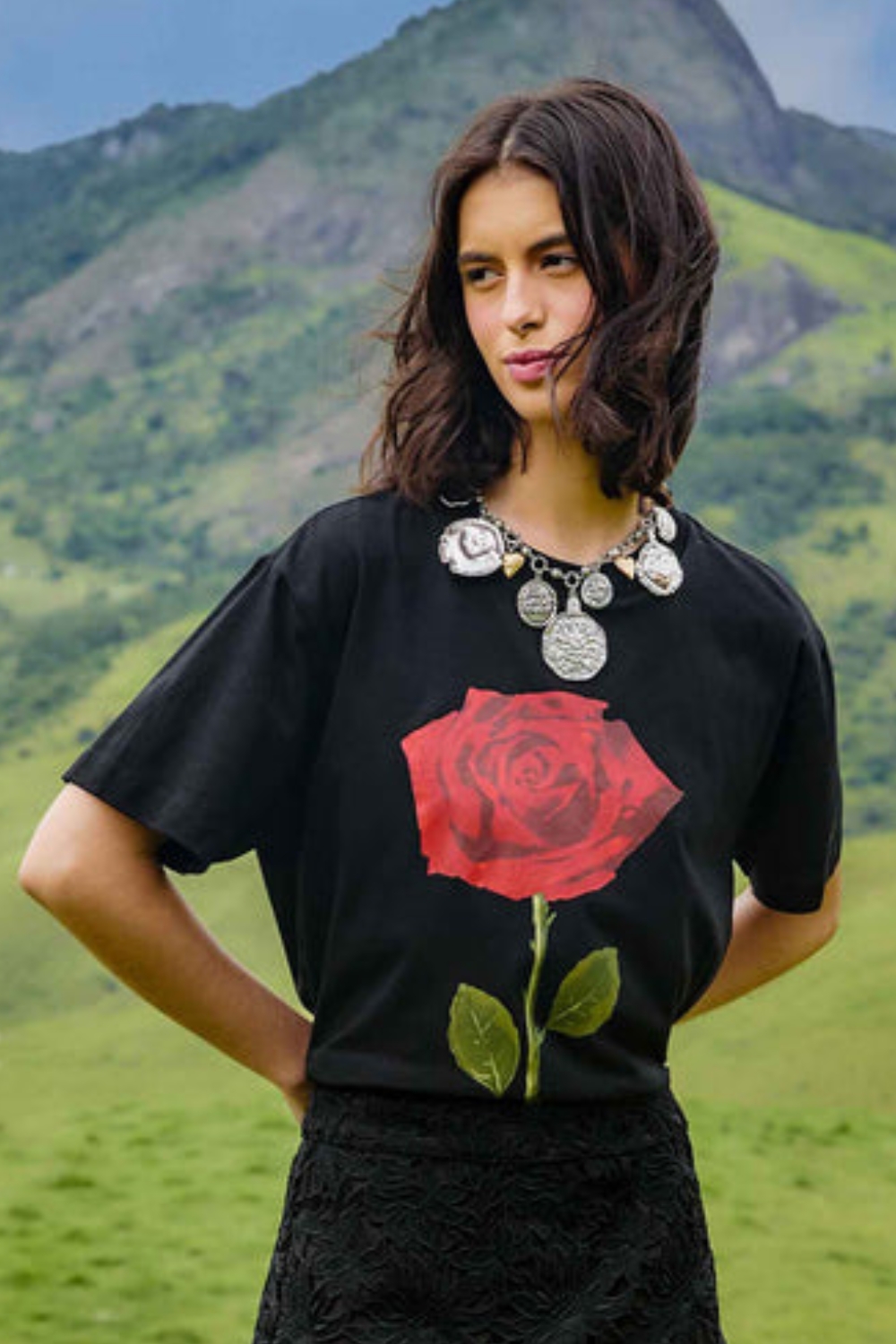 Feminist Black Relaxed T-shirt - Image 3