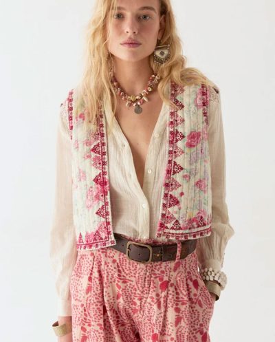 Ramona Vest - Candy Roses