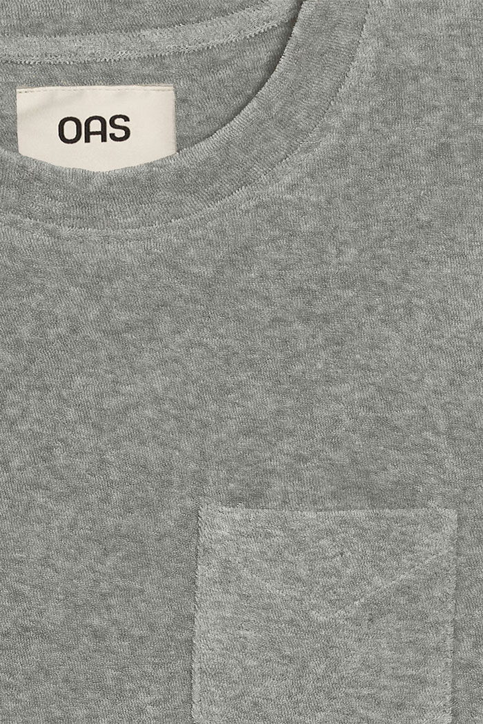 Grey Terry Tee - Image 3