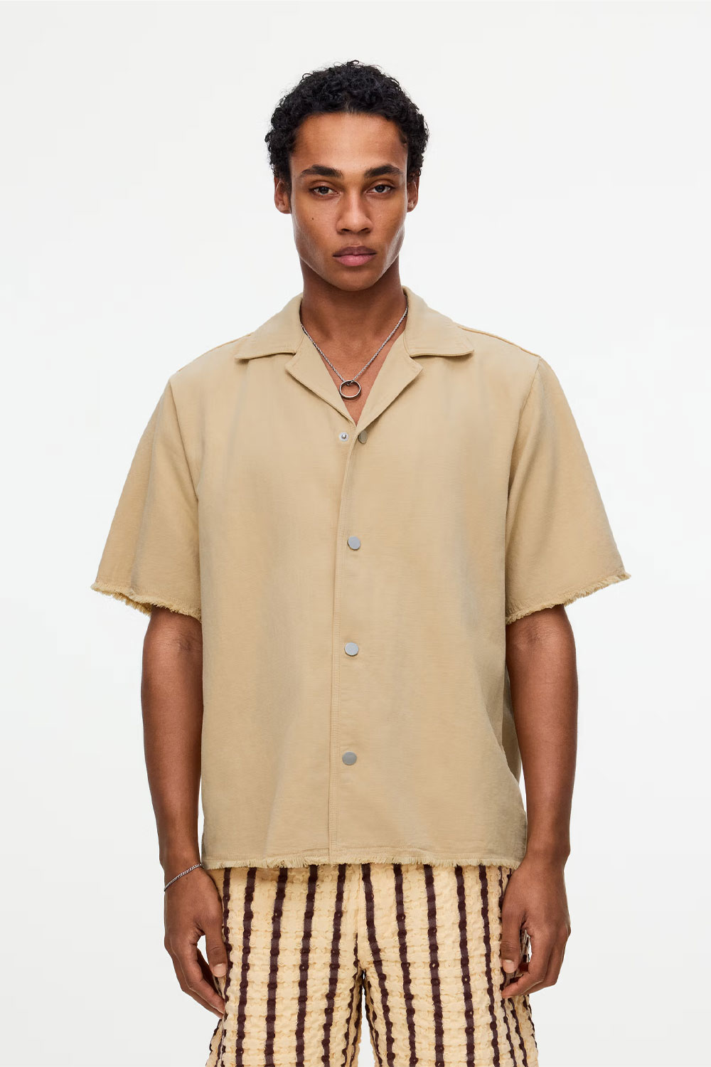 Latte Bodega Canvas Shirt - Image 6