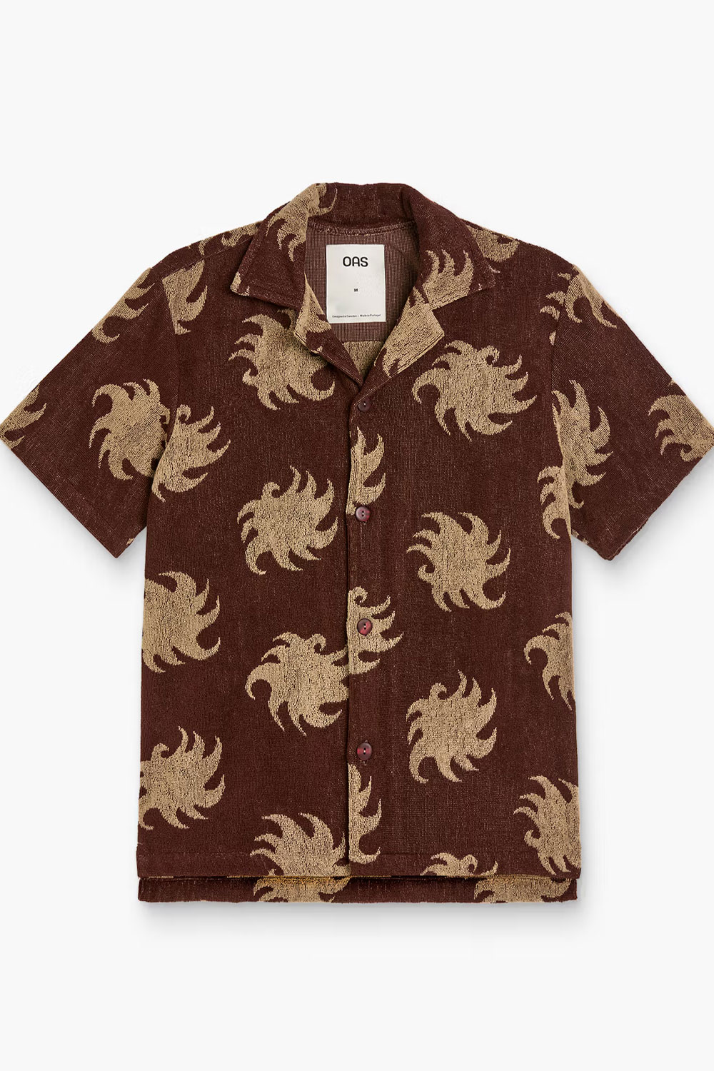 Mocha Ember Cuba Terry Shirt - Image 2