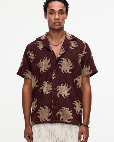 Mocha Ember Cuba Terry Shirt