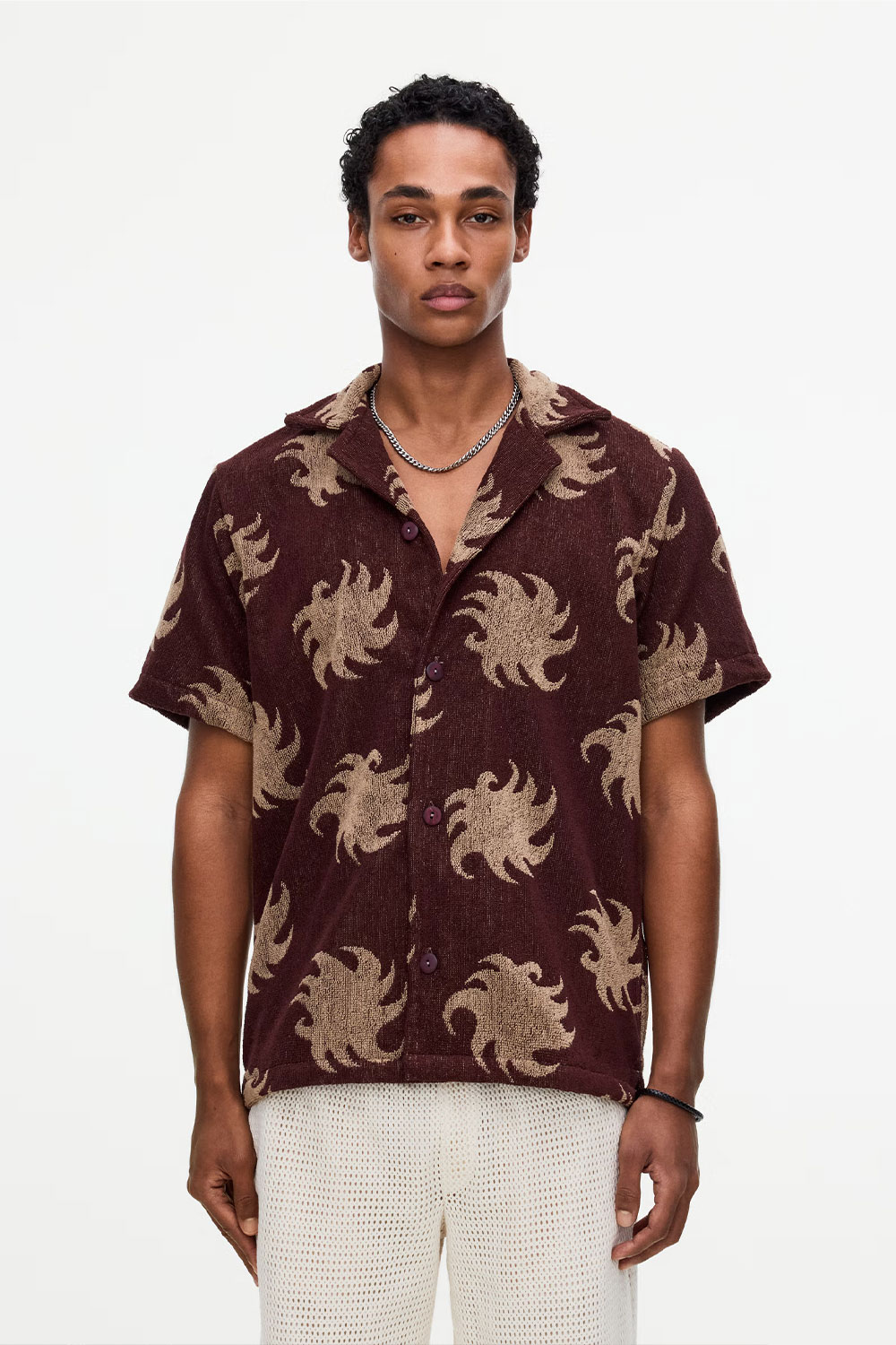 Mocha Ember Cuba Terry Shirt