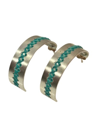 Hera Silver Hoop Earrings