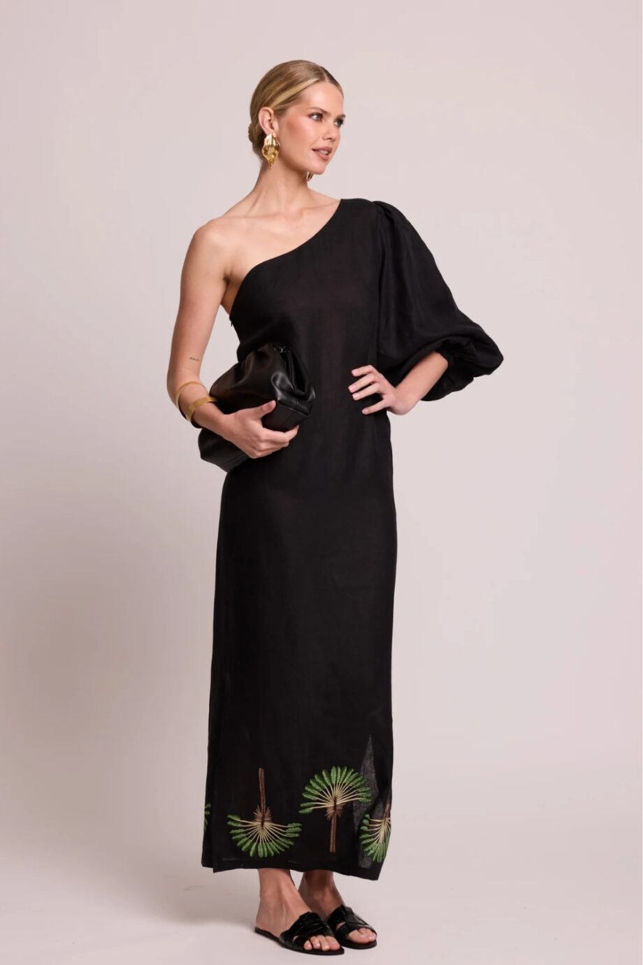 KEERI BLACK MAXI DRESS