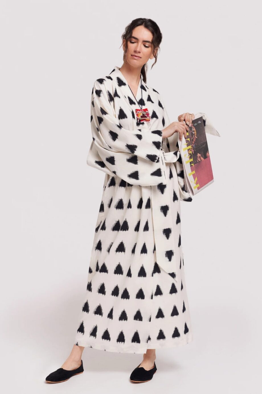 WHITE SAVANNAH KIMONO - Image 2