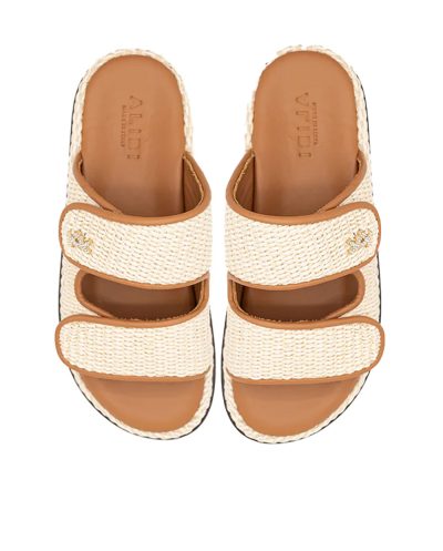Penny Sandal Pearl