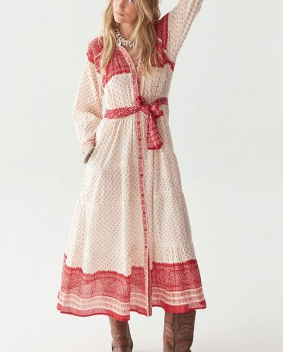 Triana Dress - Passion Red