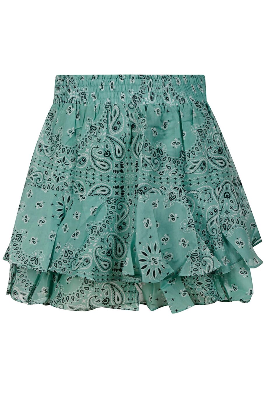 EIVISSA SKIRT SILK VOILE BANDANNA ROUND