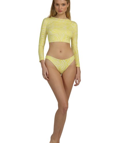 CALI BIKINI | YELLOW ZEBRA